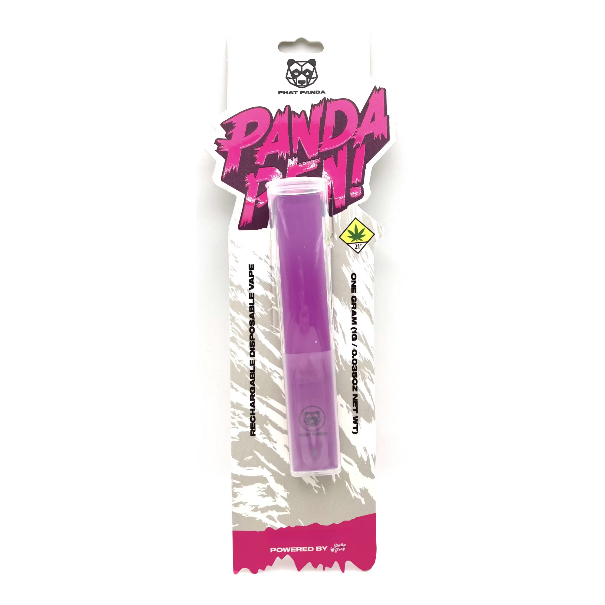 Photograph of product: Berry Gelato Panda Pen Disposable | 1g