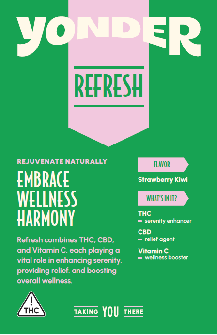 Photograph of Product: Refresh | Gummies 100mg