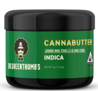 Photograph of product: Oui'd - 2000MG DGT x Cannabutter Jar 4OZ