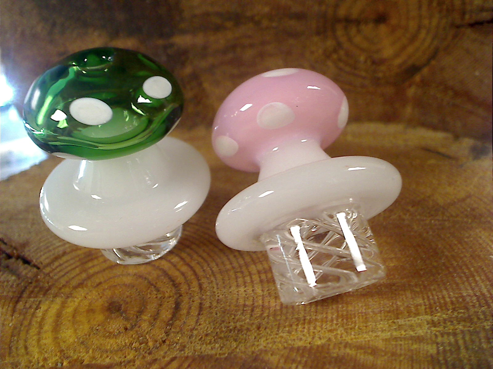 Photograph of product: Mushroom Helix Spinner Carb Cap
