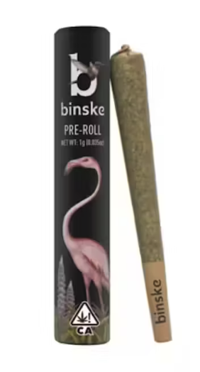 Photograph of product: BINSKE THE PRISM 1PK PRE-ROLLS 1G