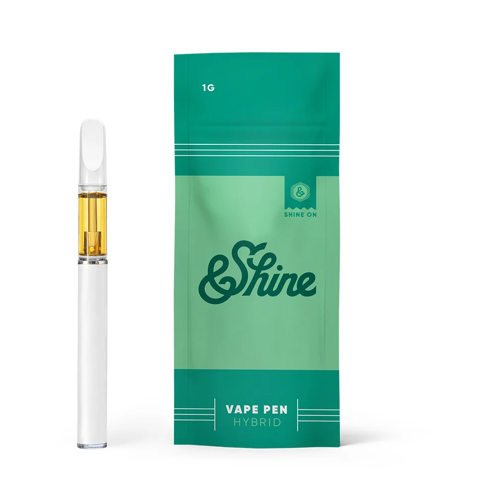 Photograph of product: &Shine - Disposable Vape Blue Dream - 1g