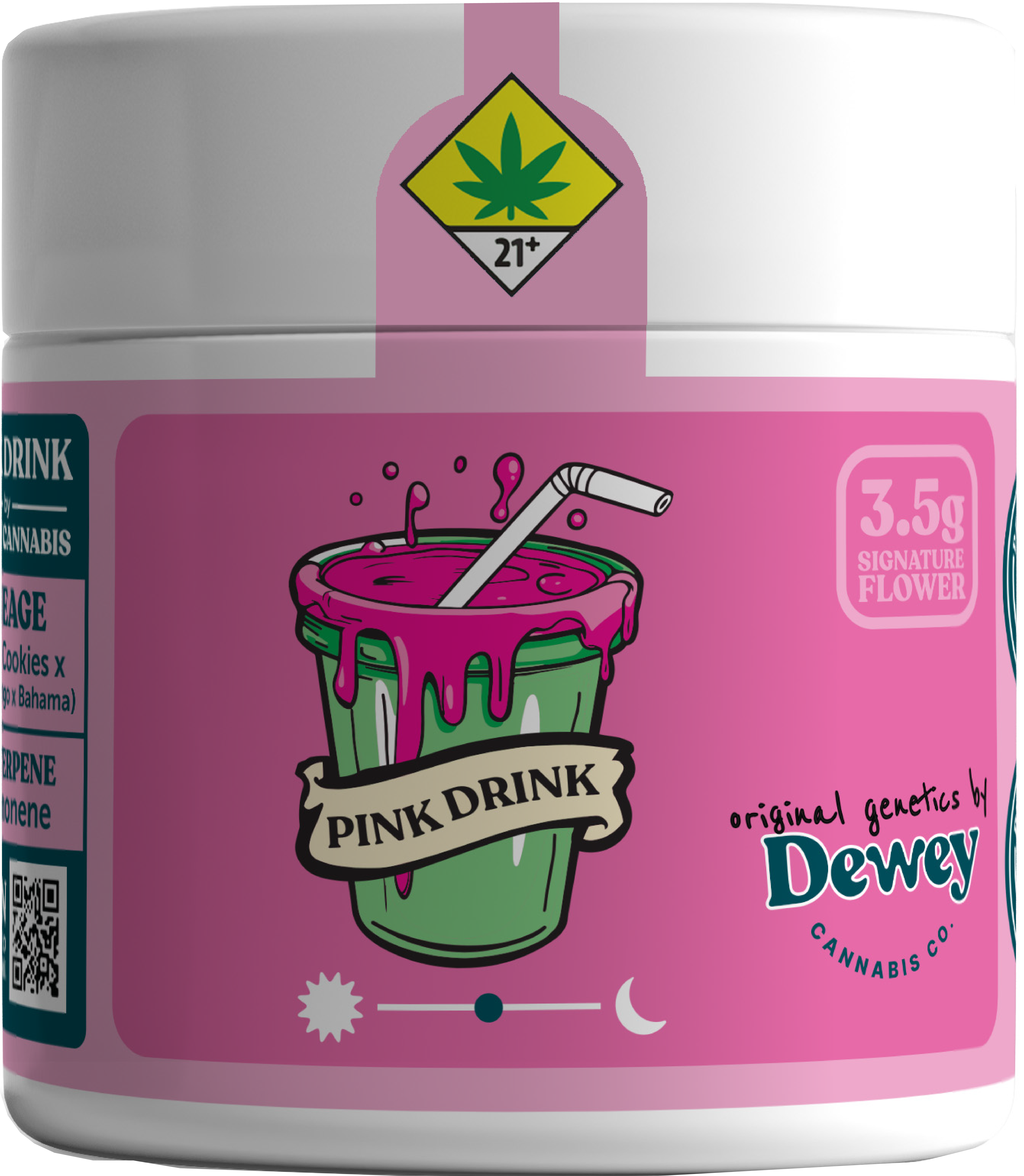 Photograph of Product: Pink Drink Flower - 3.5g