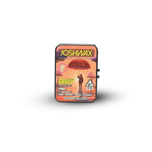 Photograph of product: Gravy 5pk Prerolls 3.5g - 