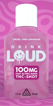Photograph of product: Drink Loud | Pink Lemonade | 1.8oz/100mg
