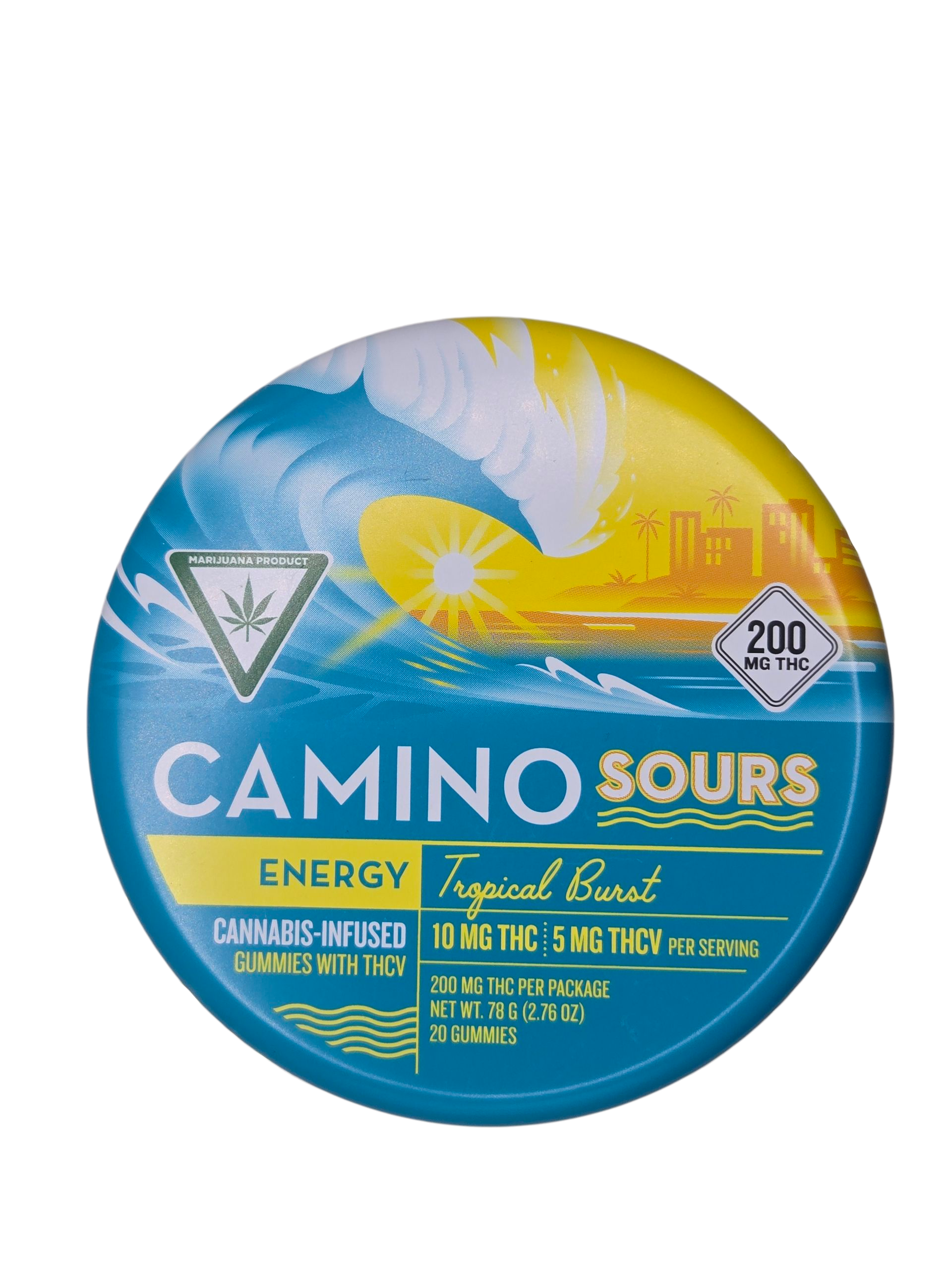 Photograph of product: Tropical Burst | 10:5 Energy Gummies