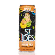 Photograph of product: St Ides | Georgia Peach High Tea | 100mg
