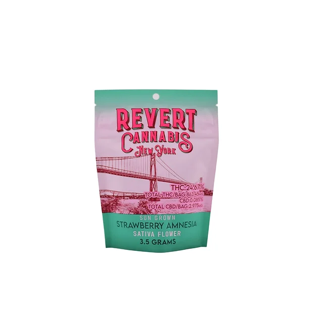 Photograph of product: Revert - Strawberry Amnesia - Flower - 3.5g