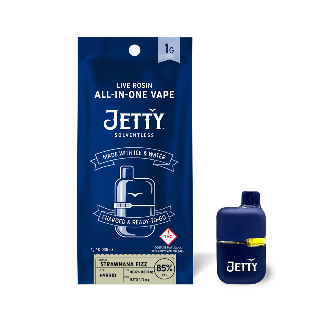 Photograph of product: Jetty - Live Rosin Disposable - Amethyst Grove (H)