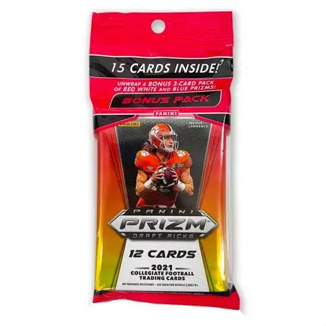 Photograph of product: Trading Cards | NFL | Cello | 2021 Prizm Draft Pick