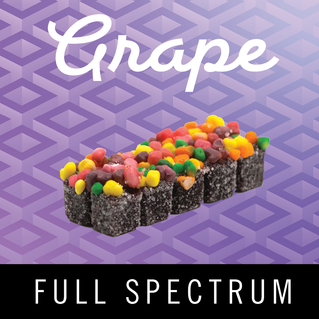 Photograph of product: Levitate Orbit Bites 10 Pack - Grape - 200mg