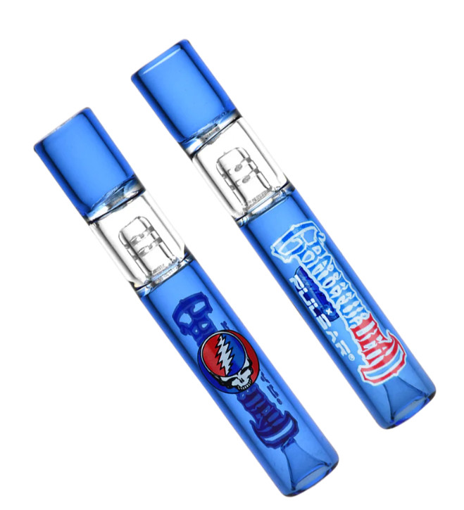 Photograph of product: Grateful Dead Pulsar Chillum with ash catcher 4"