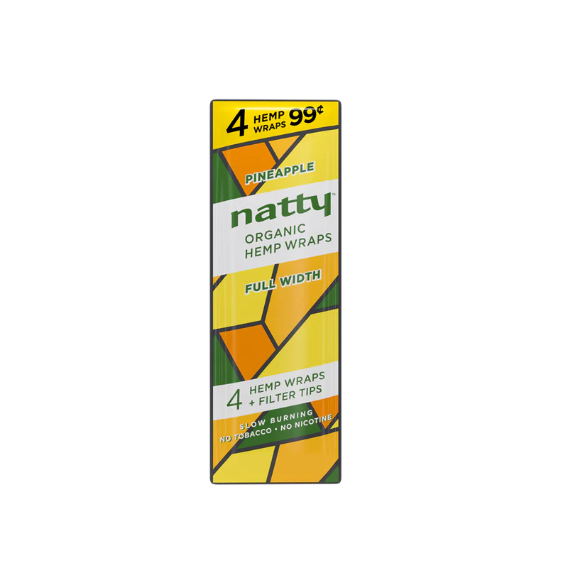 Photograph of product: Natty Organic Hemp Wrap Pineapple