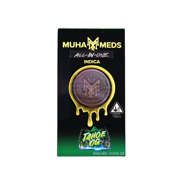 Photograph of product: Muha Meds | 1g - Tahoe OG - Disposable - Oui'd - 