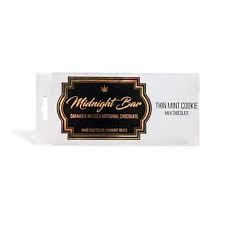 Photograph of product: Midnight Roots Bar - Thin Mint Cookies Dark Chocolate - 200mg
