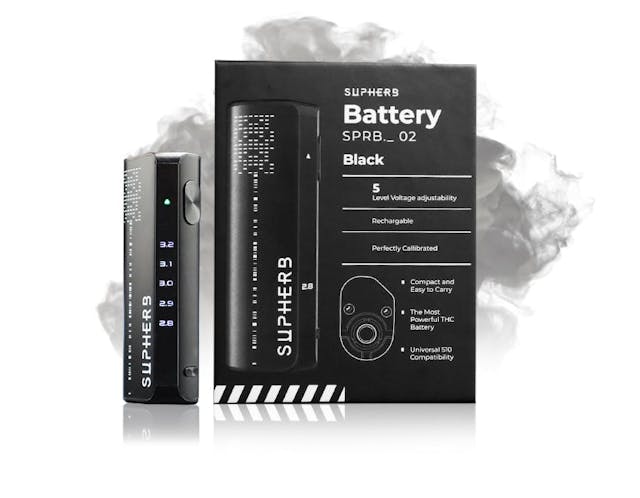 Photograph of product: Supherb V2 Battery - Black - 