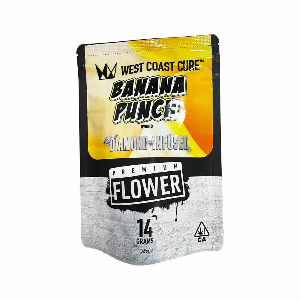 Photograph of product: Banana Punch Diamond Infused Premium 14g