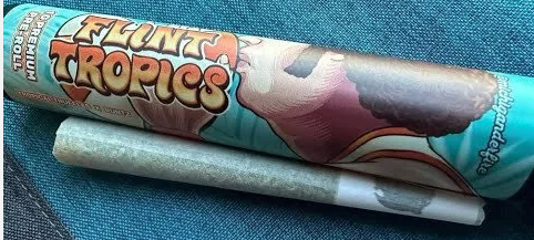 Photograph of product: Michigander Fire Rainbow Pave Pre Roll