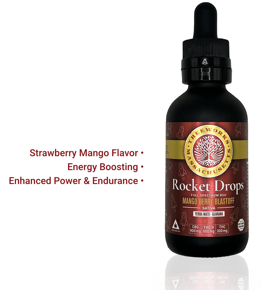 Photograph of product: Treeworks | Rocket Drops | 300mg TH-oui