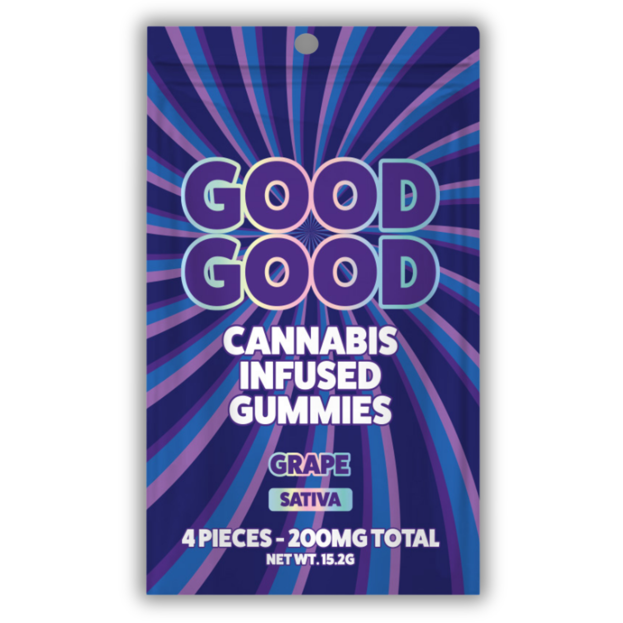 Photograph of product: Good Good | Gummy | Grape | 200mg