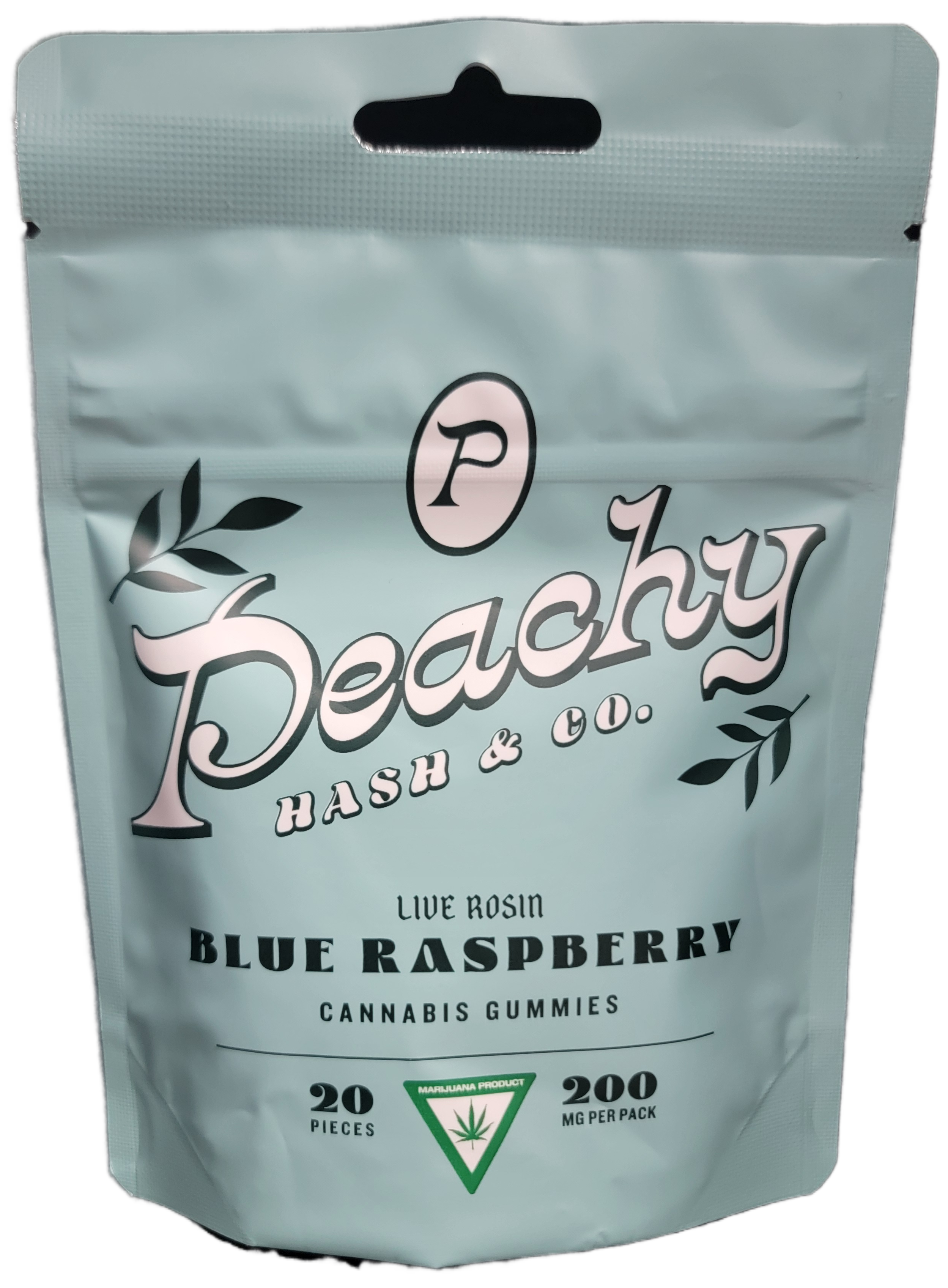 Photograph of product: Peachy au chocolat & Co. | Blue Raspberry | 200mg