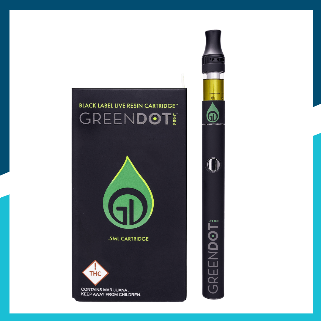 Photograph of product: Green Dot Labs | Downshift | Live Resin Cartridge