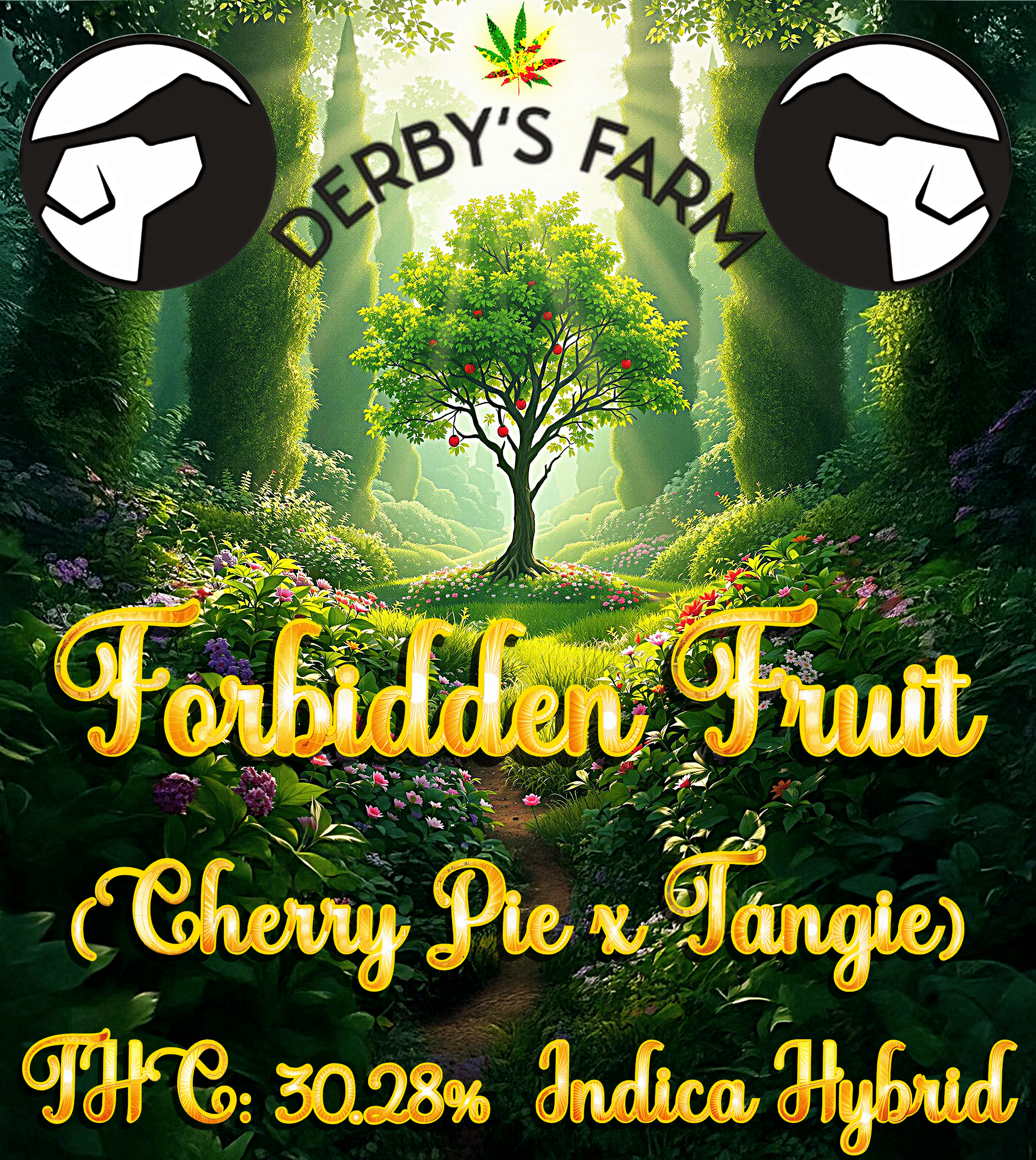 Photograph of product: Forbidden Fruit (Derby's Farm) - 28g