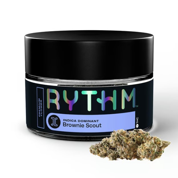 Photograph of product: 3.5g Brownie Scout Premium Flower
