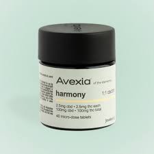 Photograph of product: Verano Avexia Microdose Tablets 1:1 CBD:TH-oui 40ct