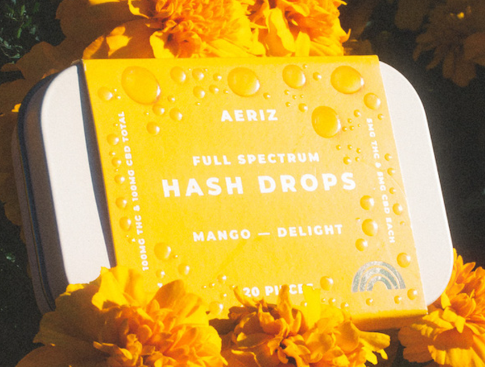 Photograph of product: AERIZ MANGO DELIGHT 20PK GUMMIES 100MG