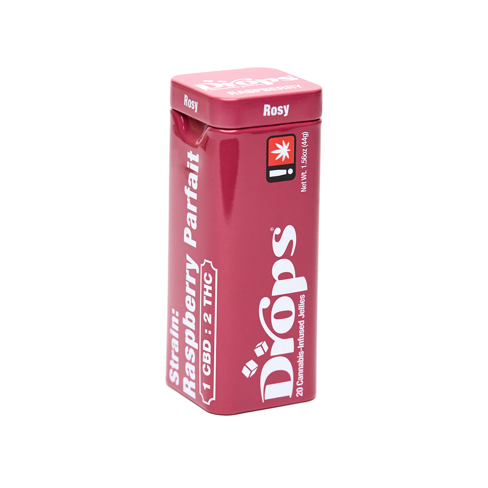 Photograph of product: Raspberry 1:2 CBD Gummies 20pk | 100MG