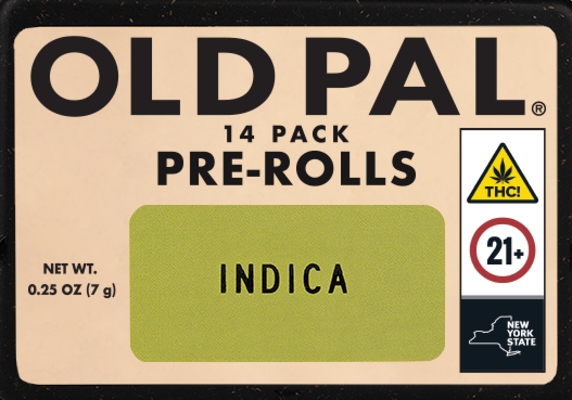 Photograph of product: Old Pal | 0.5g Pre-Roll 14pk (7g) | Dosilato