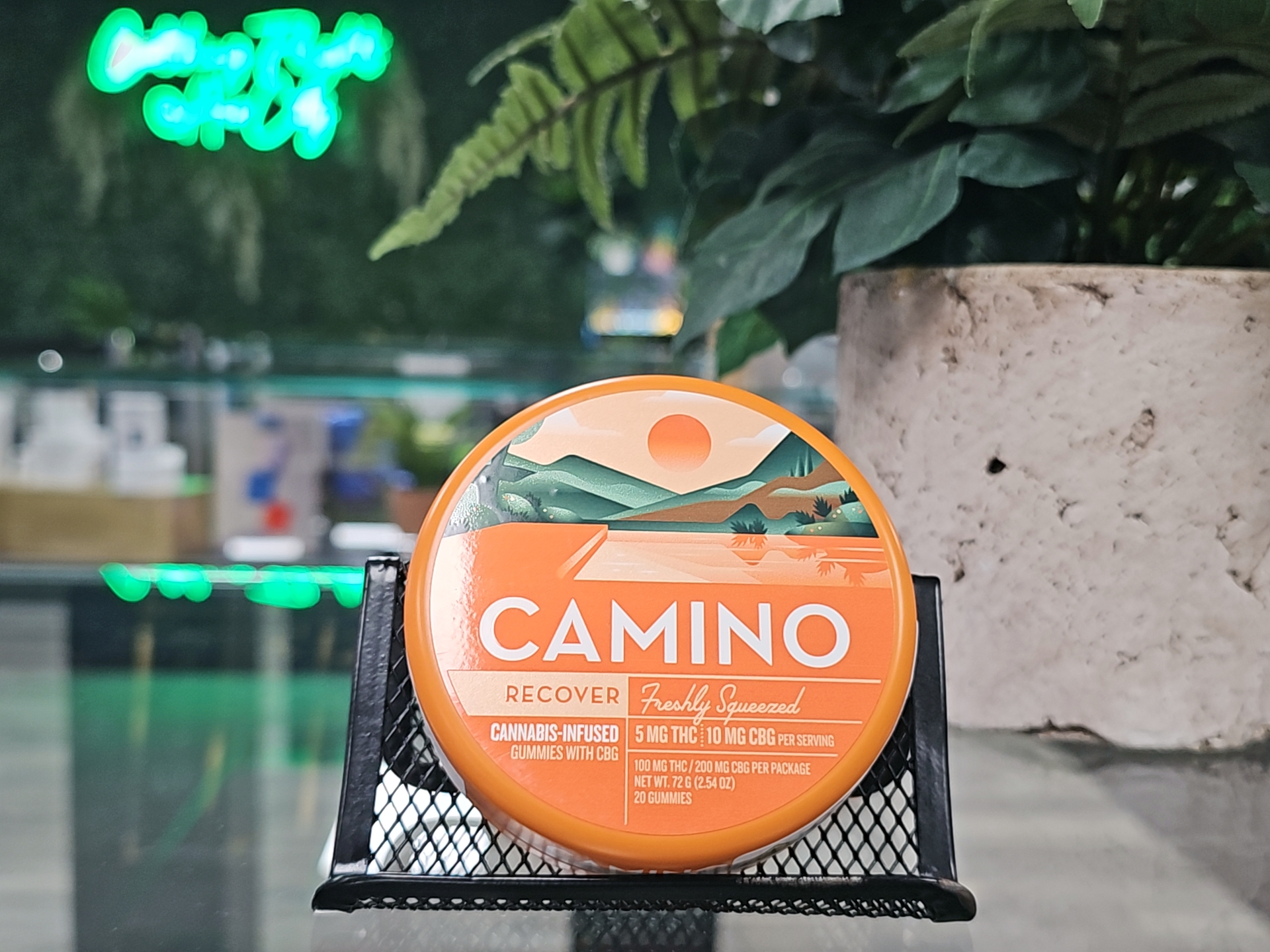 Photograph of product: Camino | Recover: Freshly Squeezed | Gummies | 20pk | 5mg