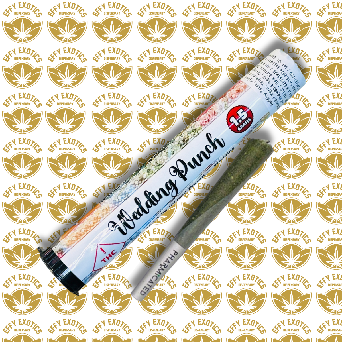 Photograph of product: PhD Infused Preroll - Wedding Punch (H)