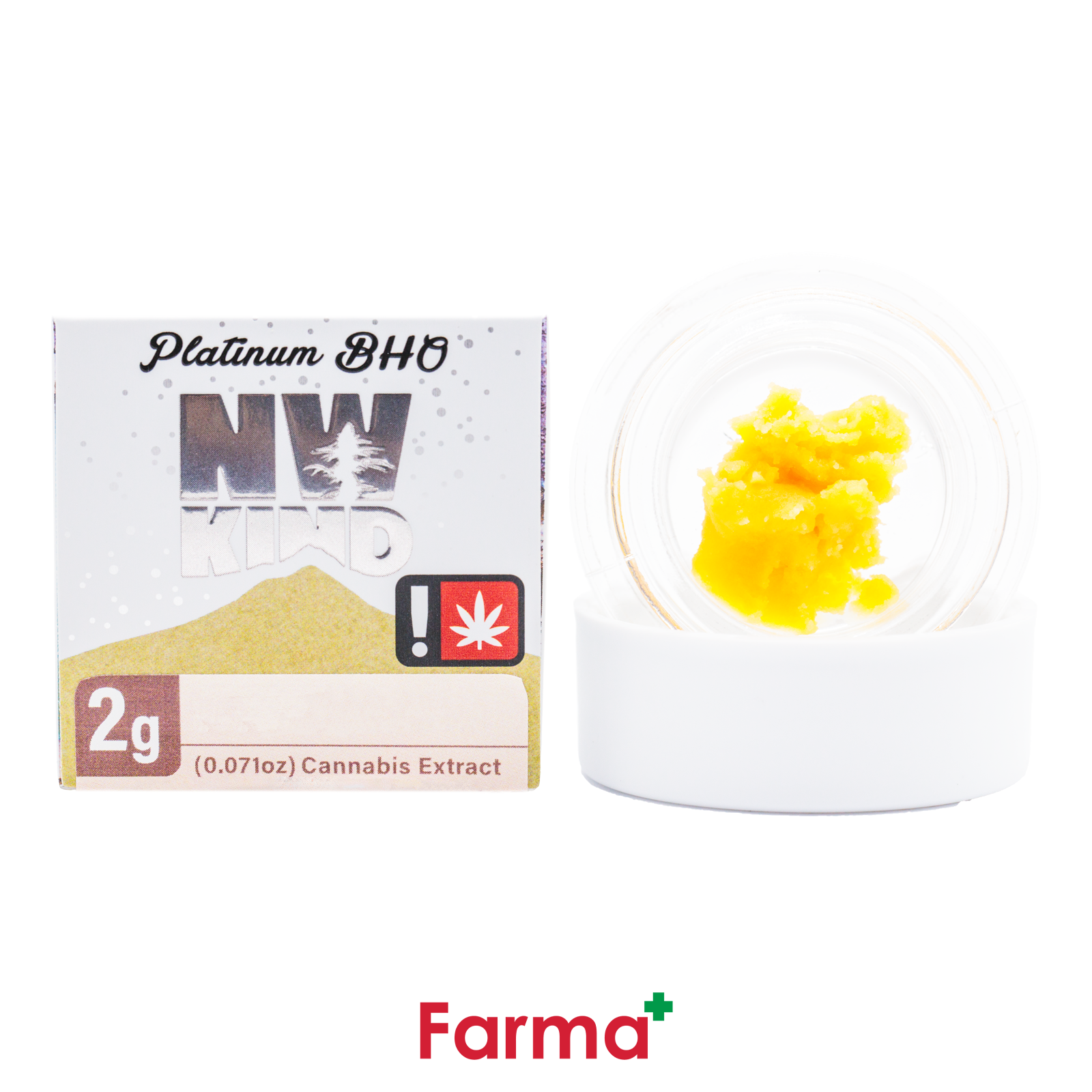 Photograph of product: NW Kind Platinum GMO Badder 2g