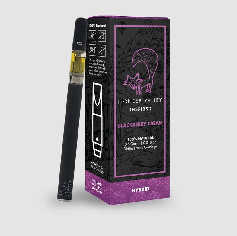 Photograph of product: Blackberry Cream Vape Cartridge | 1g