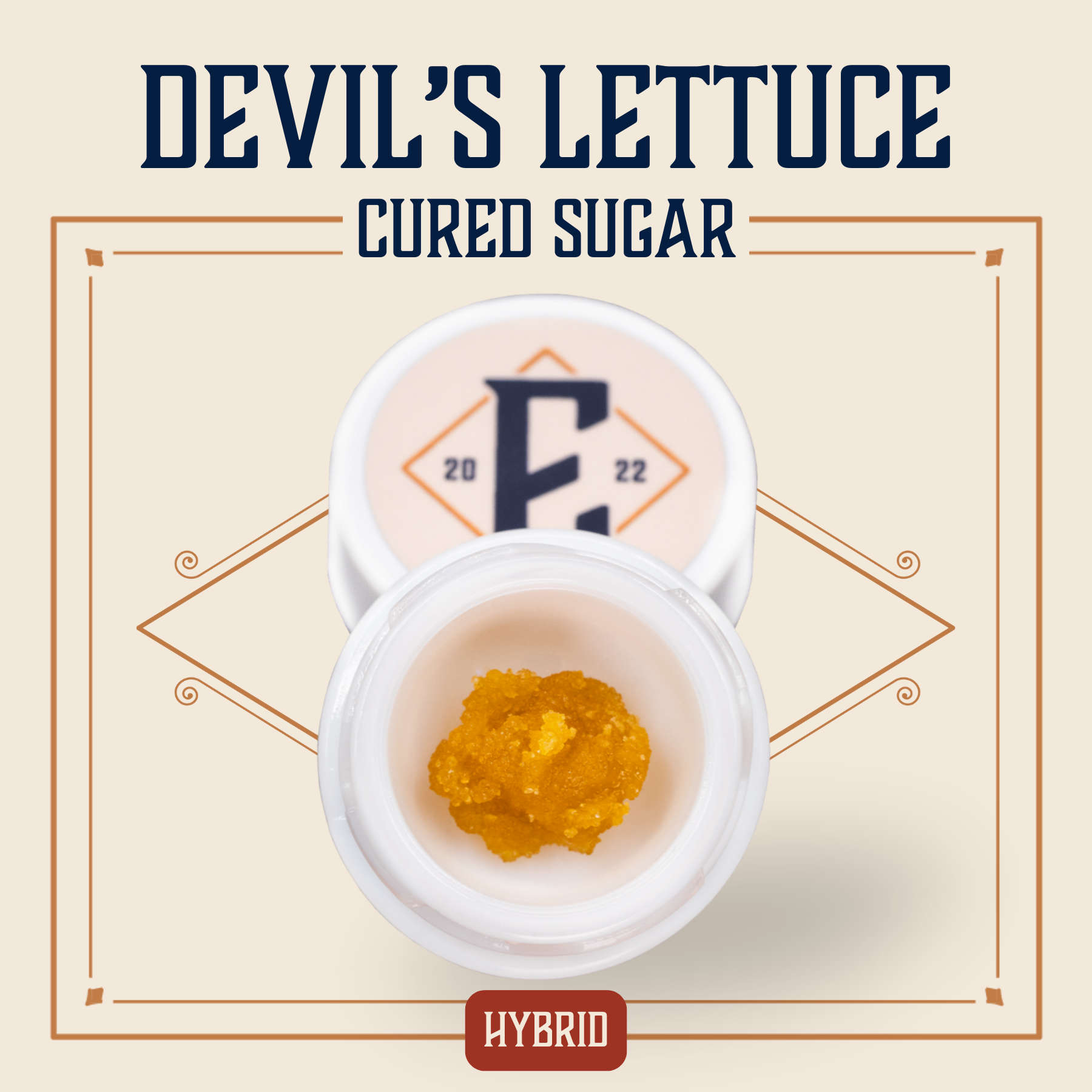 Photograph of product: Devil's Lettuce Cured Sugar
