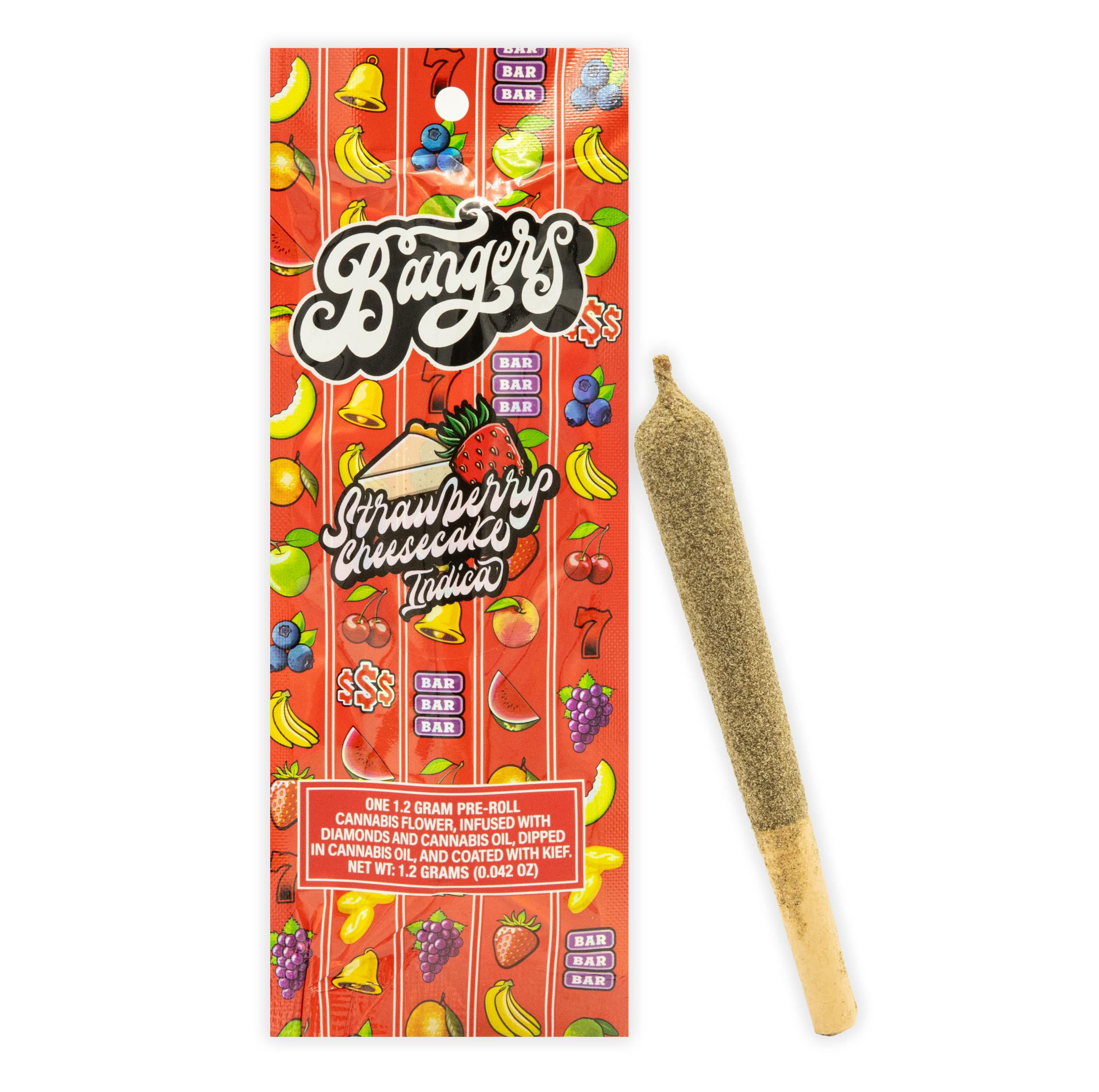 Photograph of product: STRAWBERRY CHEESECAKE INFUSED PRE-ROLL [1.2G]