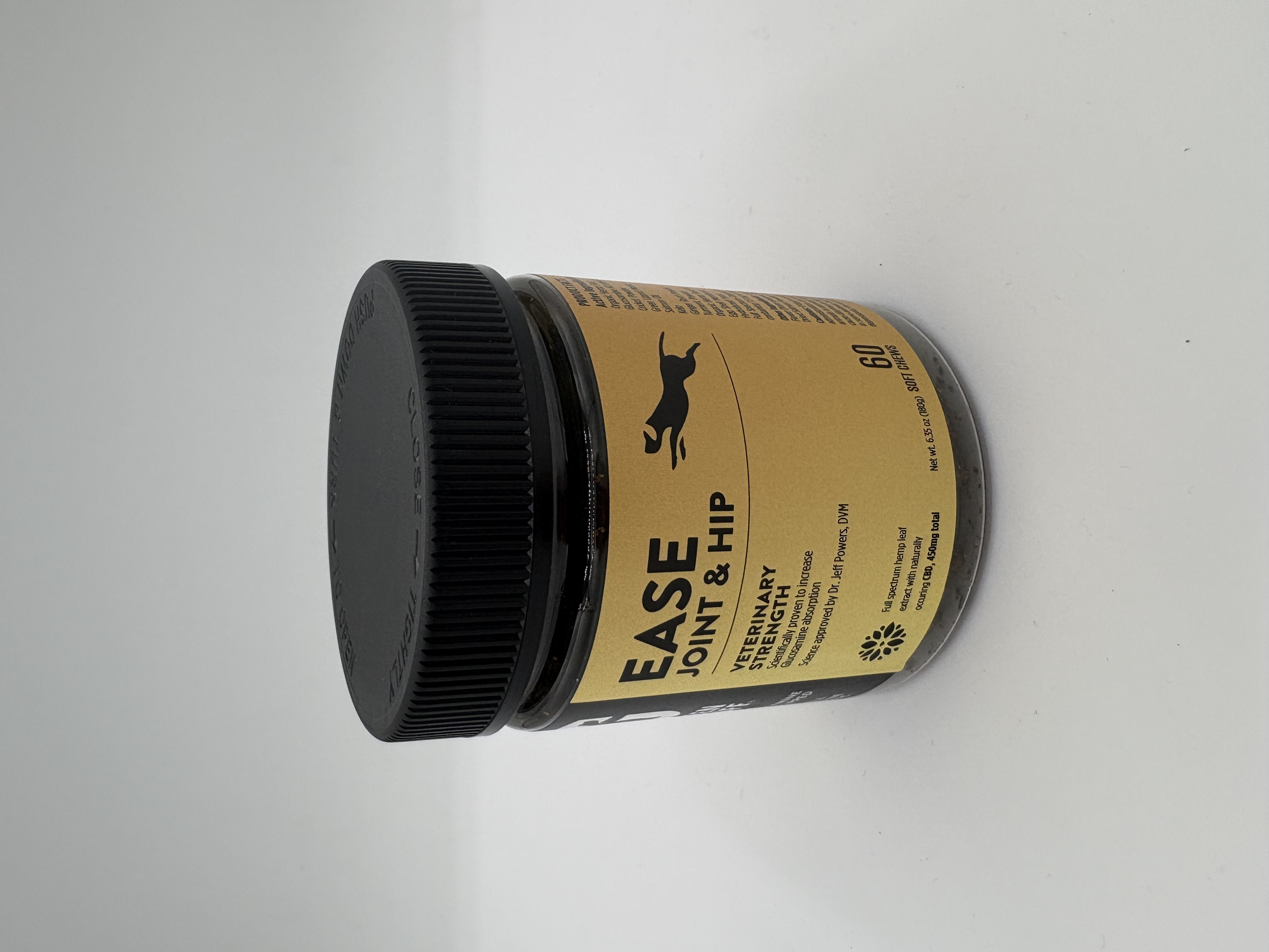 Photograph of Product: Green Gruff | Ease Joint & Hip with Added Support | 60 Soft Chew for Dogs | 450mg CBD