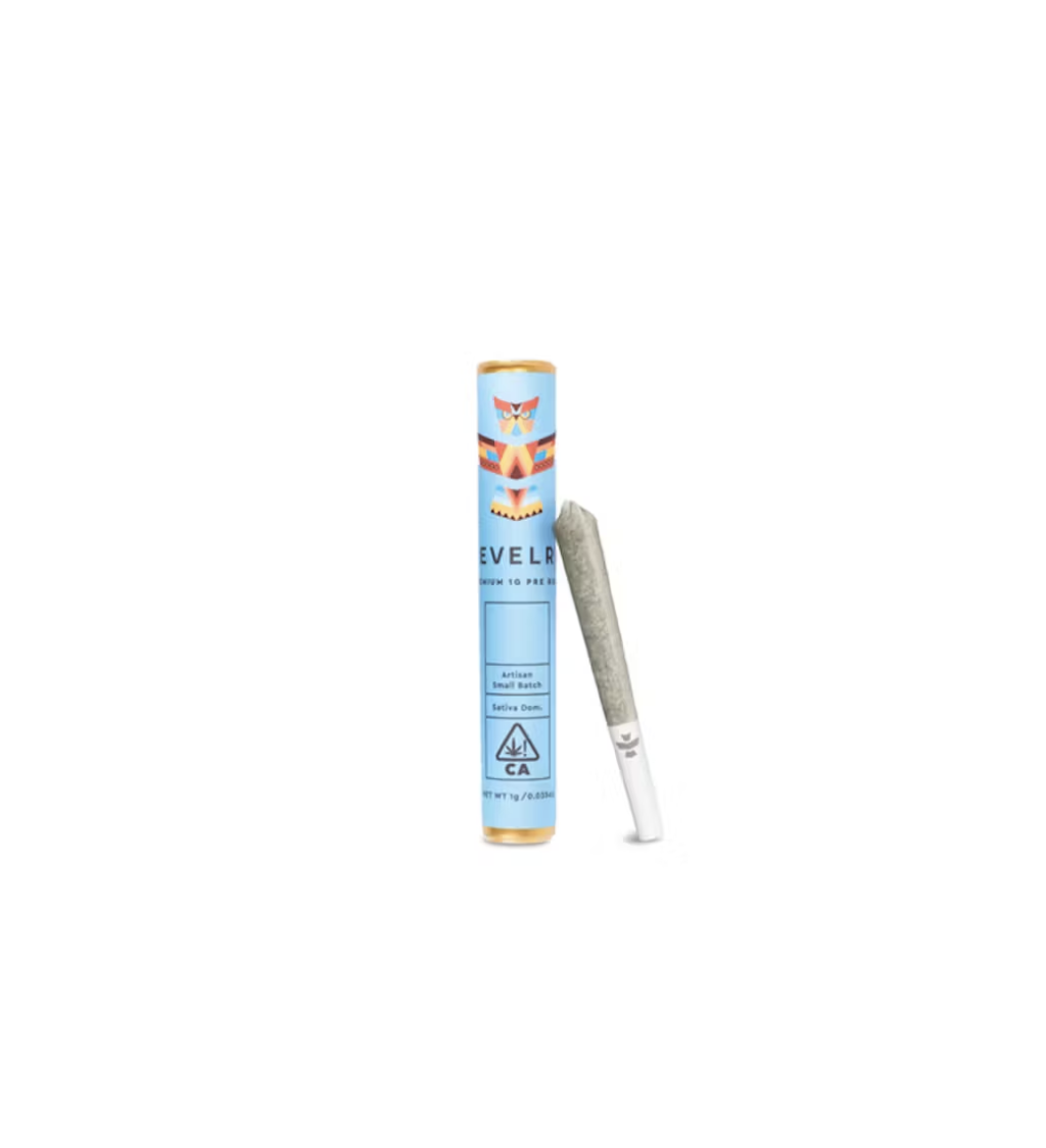 Photograph of product: Revelry Blue Slushy 1g Preroll