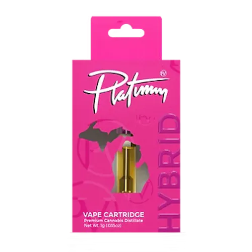 Photograph of product: Platinum Vape | Cherry Pie Hybrid Cart