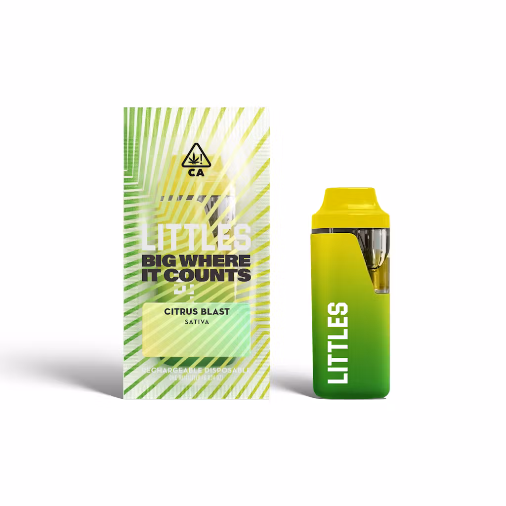 Photograph of product: Littles Disposable Vape (LIVE RESIN) - Citrus Blast