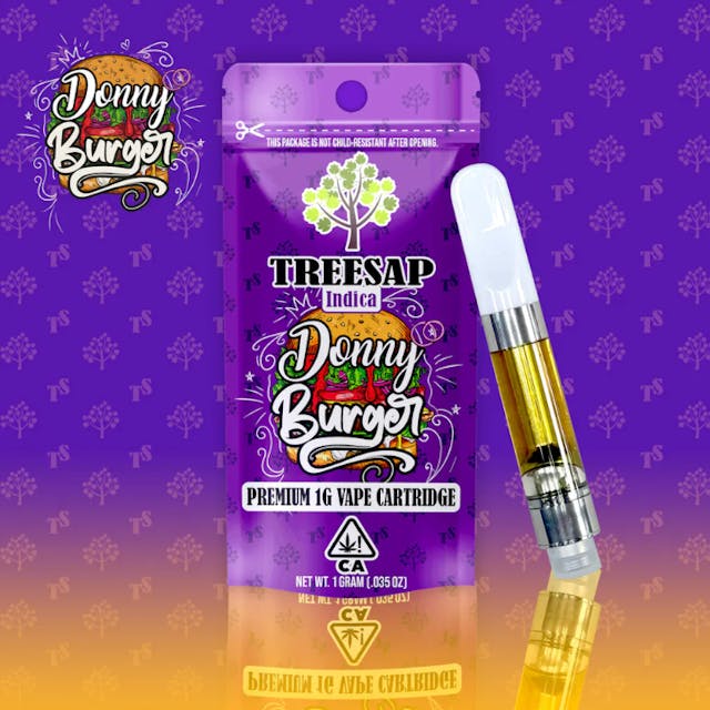 Photograph of product: Treesap - Cart 1g (IND) - Donny Burger - 
