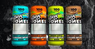 Photograph of product: Green Apple | Mary Jones | Soda | 100mg