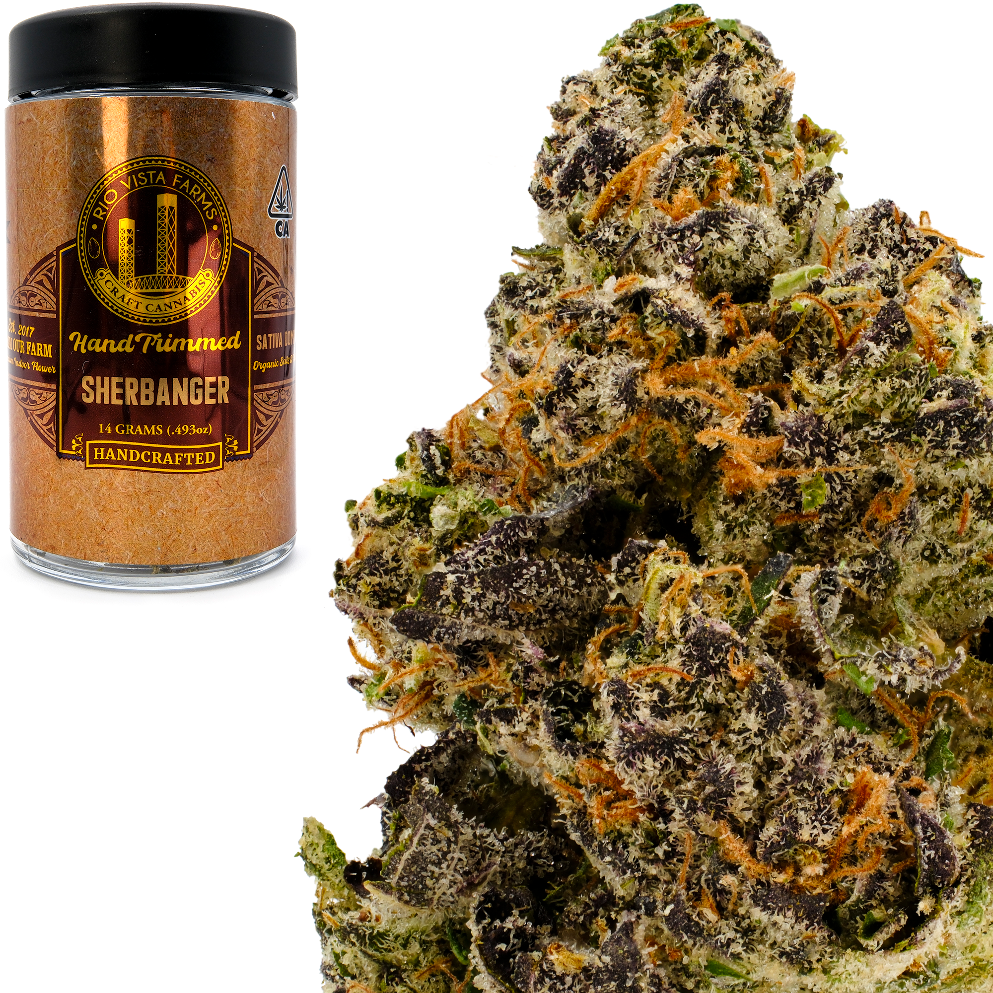 Photograph of product: Sherbanger 14g Jar - Rio Vista Farms