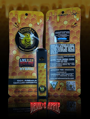 Photograph of product: Canna Bee | Cadillac Diesel | Live Resin Disposable Oui'd