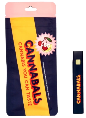 Photograph of product: Cannabals AIO Vape | 1g | Lemon Cherry Gelato
