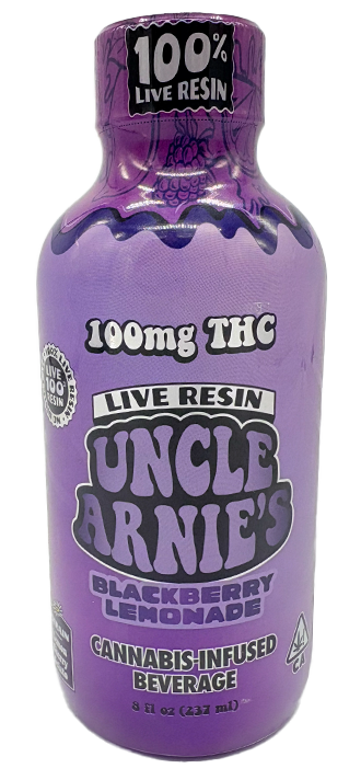 Photograph of product: Uncle Arnie's | Blackberry Lemonade LR | 237ml 100MG Beverage