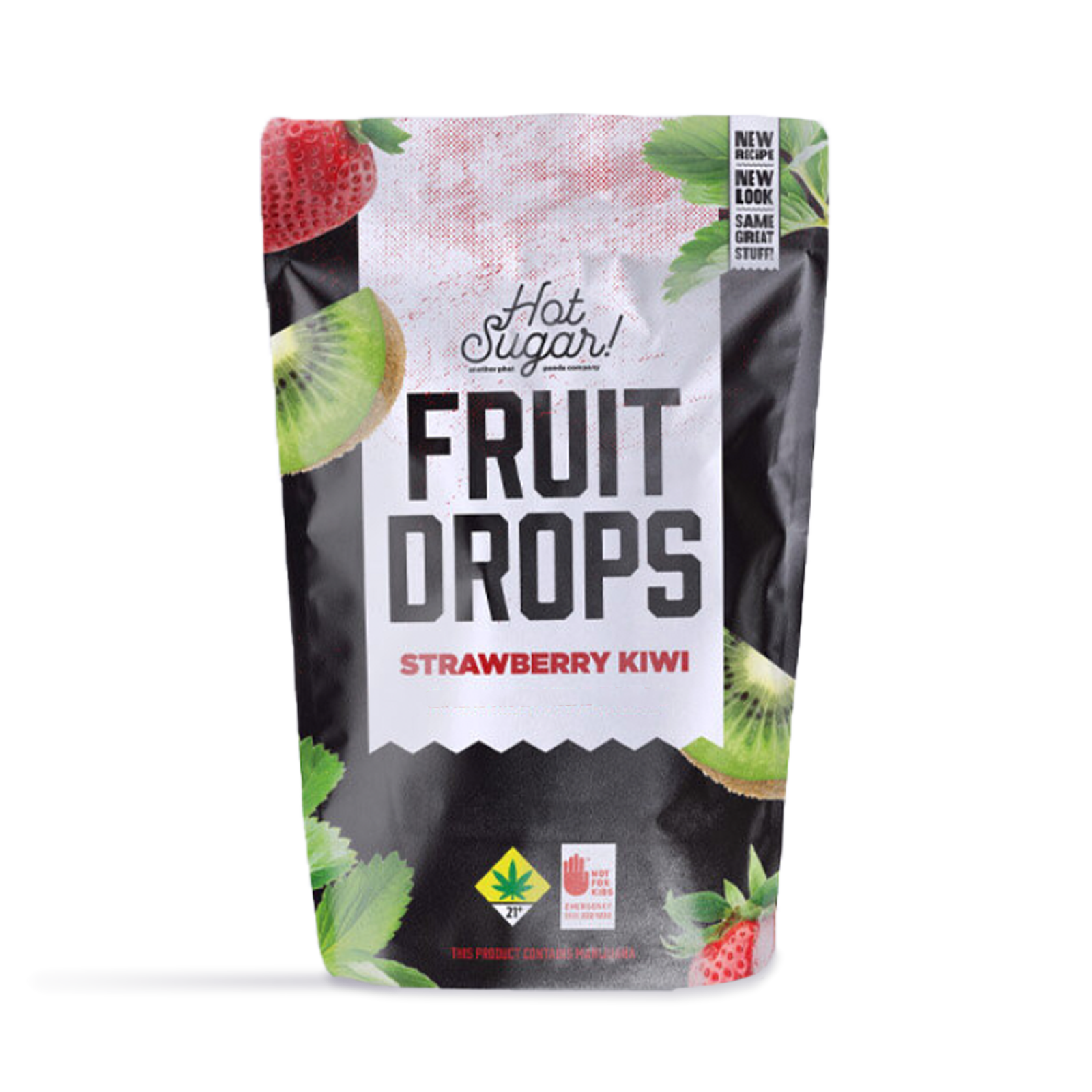 Photograph of Product: 1:1 Strawberry Kiwi Fruit Drops 10-pack