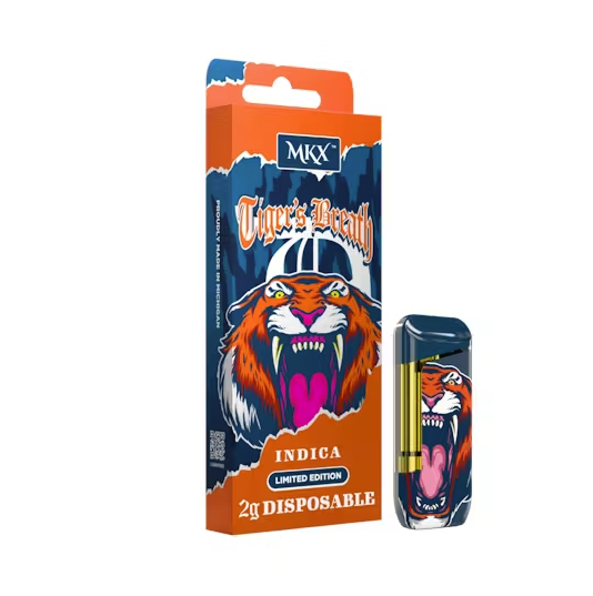 Photograph of product: MKX Distillate All-in-One Vape - Tiger's Breath